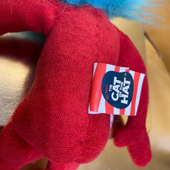 DR SEUSS VTG 2003 CAT IN THE HAT & THING 2 PLUSH OFFICIAL MOVIE MERCHANDISE - Picture 11 of 12